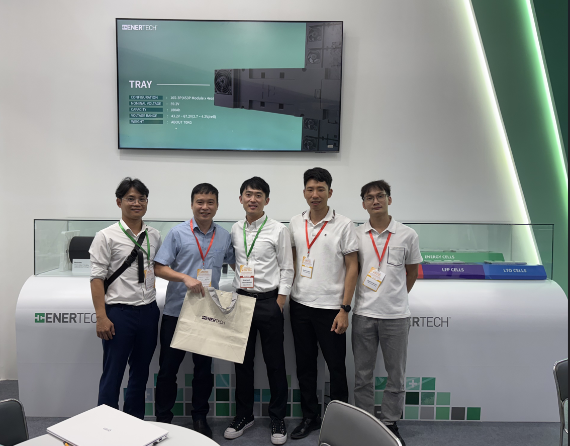 에너테크, Battery Expo 2025 참가